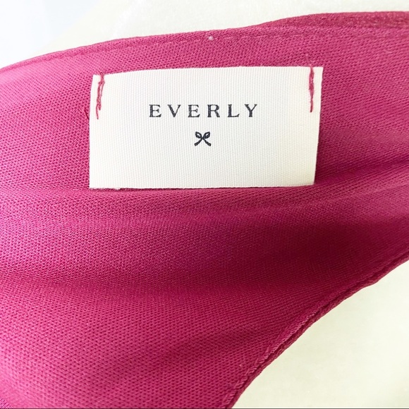 EVERLY Fit Flare Sleeveless Dress Sz L ZIP Up Back - Picture 8 of 10